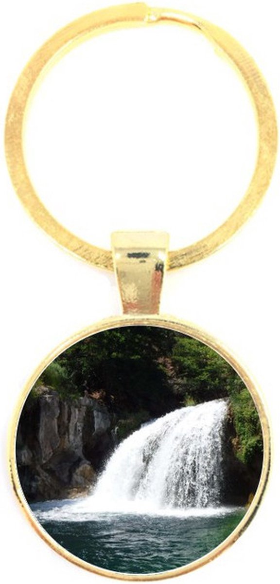 Sleutelhanger Glas - Waterval
