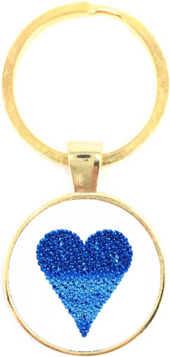 Sleutelhanger Glas - Liefde