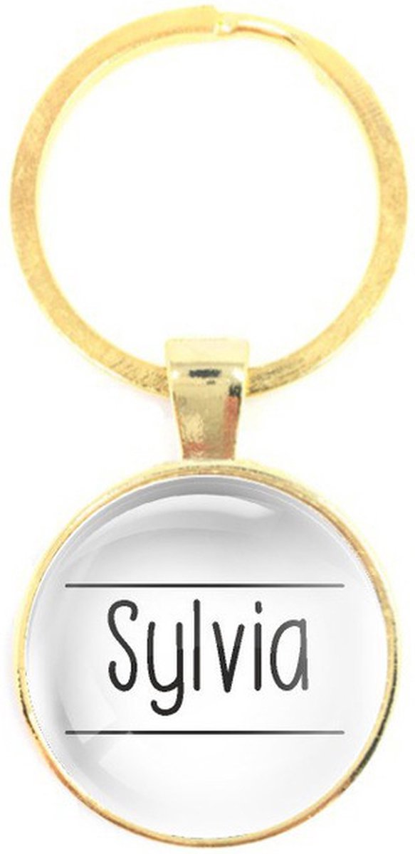 Sleutelhanger Glas - Sylvia
