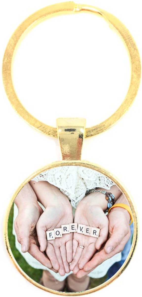 Sleutelhanger Glas - Liefde