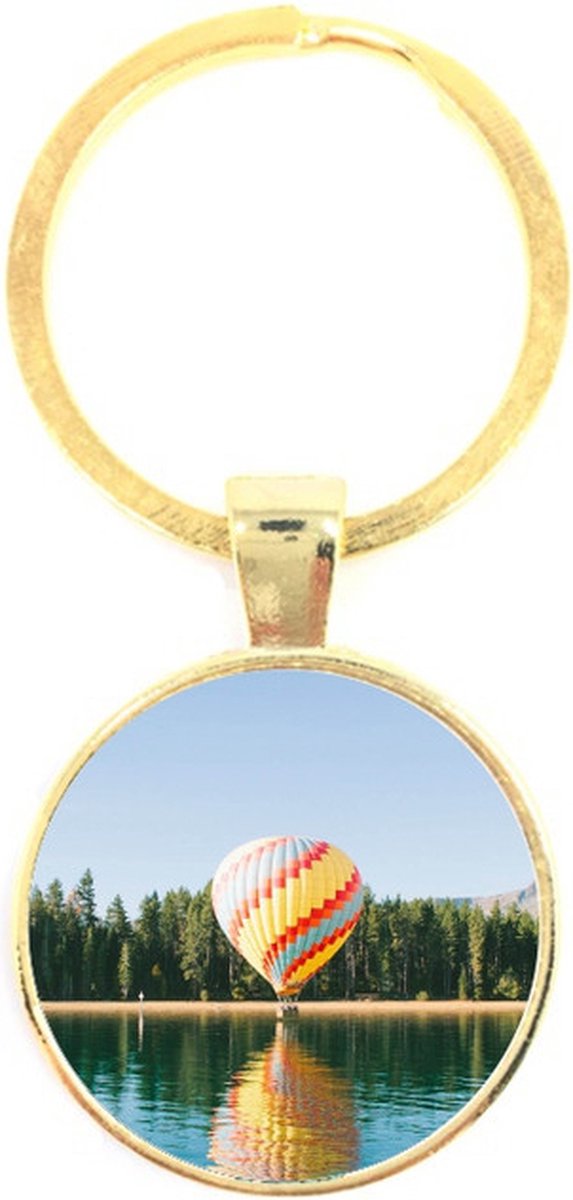 Sleutelhanger Glas - Luchtballon