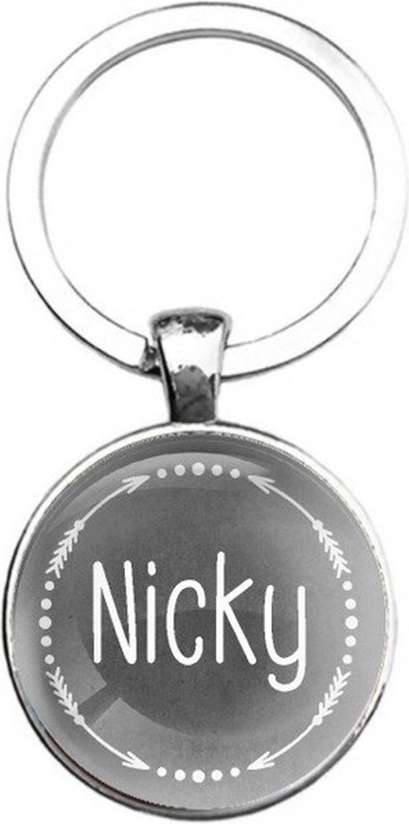 Sleutelhanger Glas - Nicky