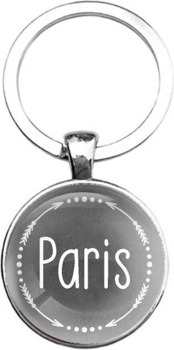 Sleutelhanger Glas - Paris