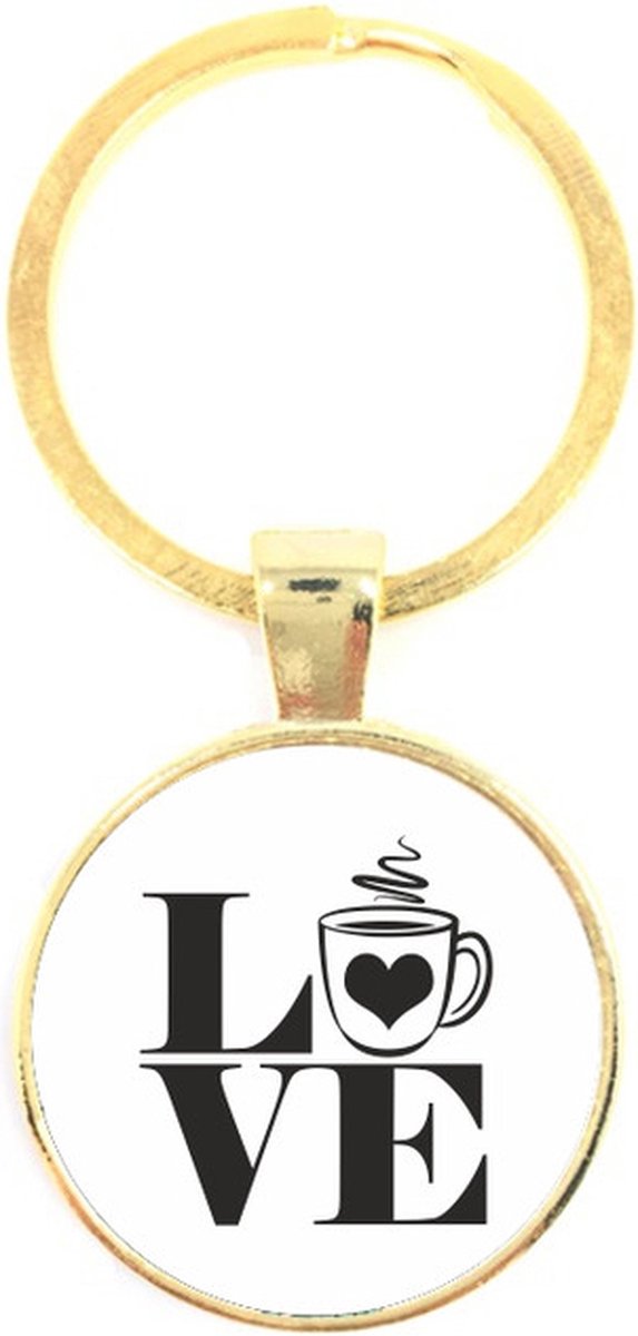 Sleutelhanger Glas - Love