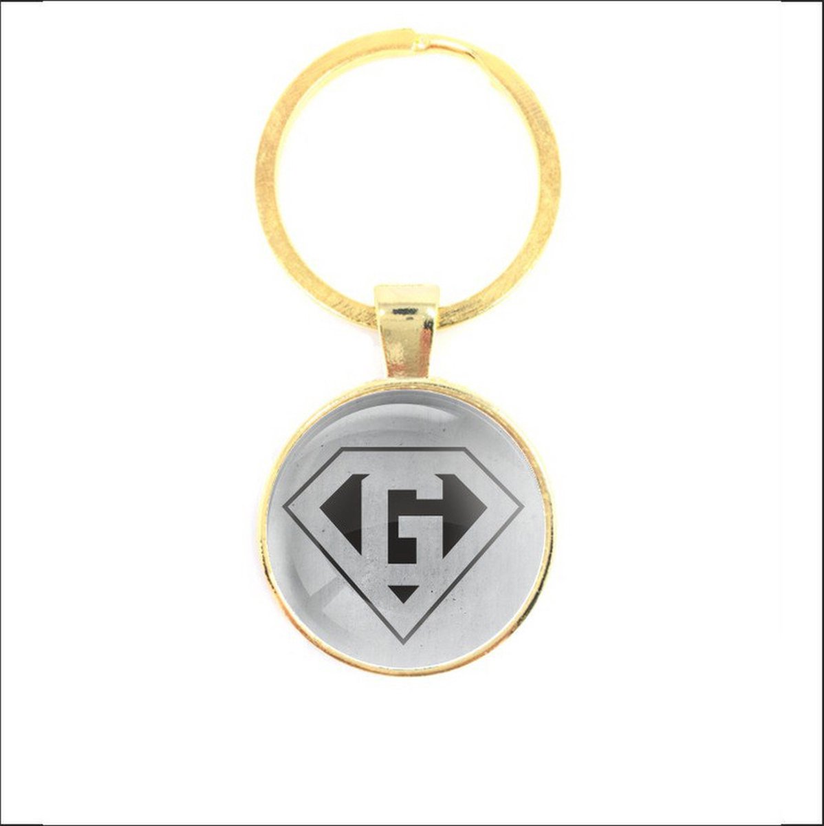 Sleutelhanger Glas - G