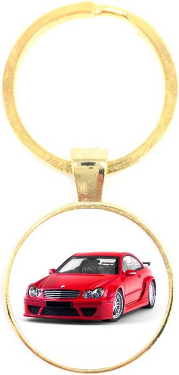 Sleutelhanger Glas - Auto