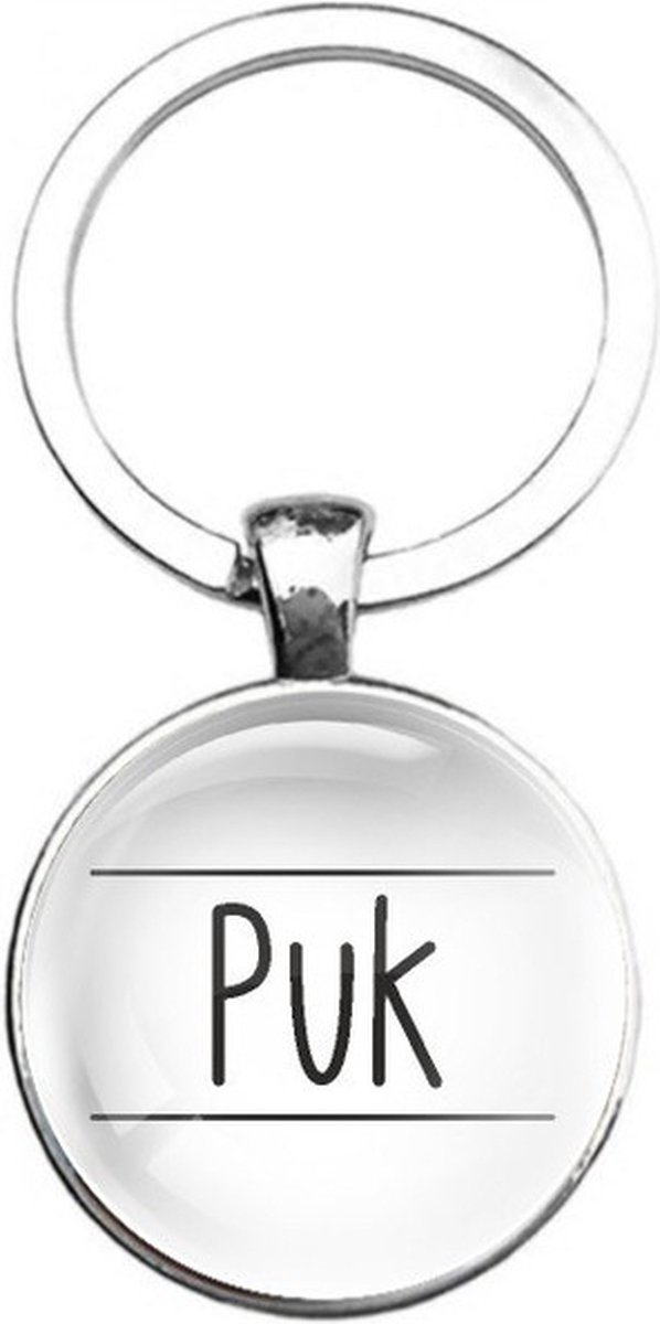 Sleutelhanger Glas - Puk