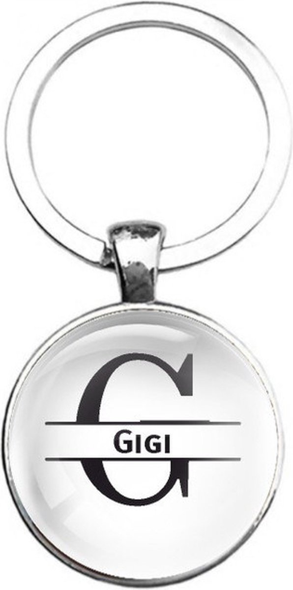 Sleutelhanger Glas - Gigi