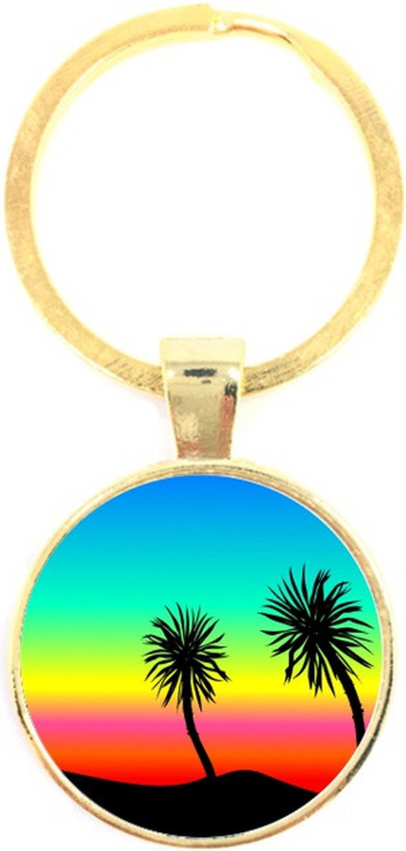 Sleutelhanger Glas - Sunset