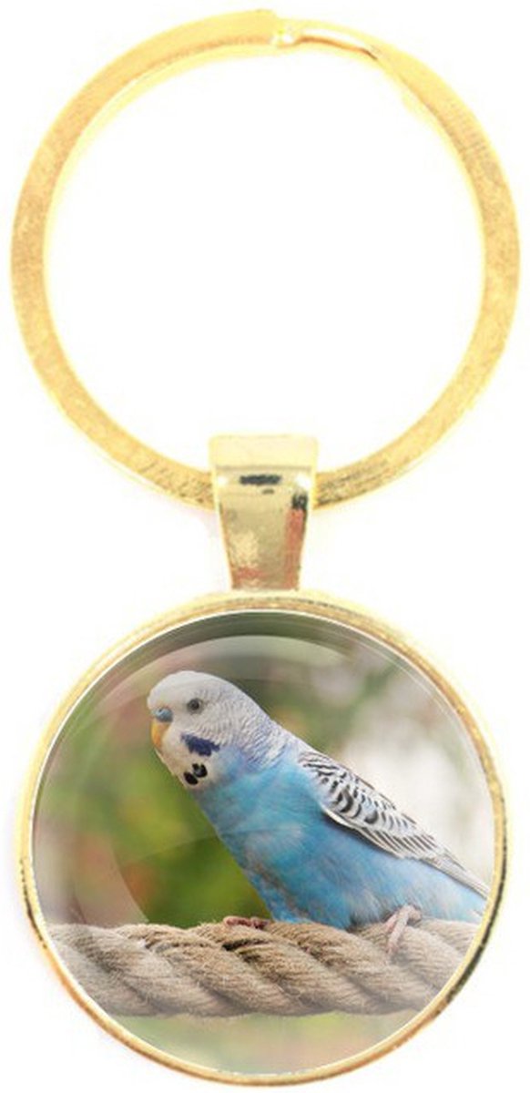 Sleutelhanger Glas - Vogel