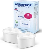 Set van 2 maxfor b100-25 filterpatronen voor waterfilterkan Aquaphor