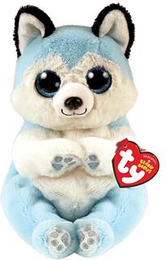 Ty 36006 - Slush, Husky Beanie Boo peluche, 15 centimetri Ty 36006 - Slush, Husky Beanie Boo peluche, 15 centimetri