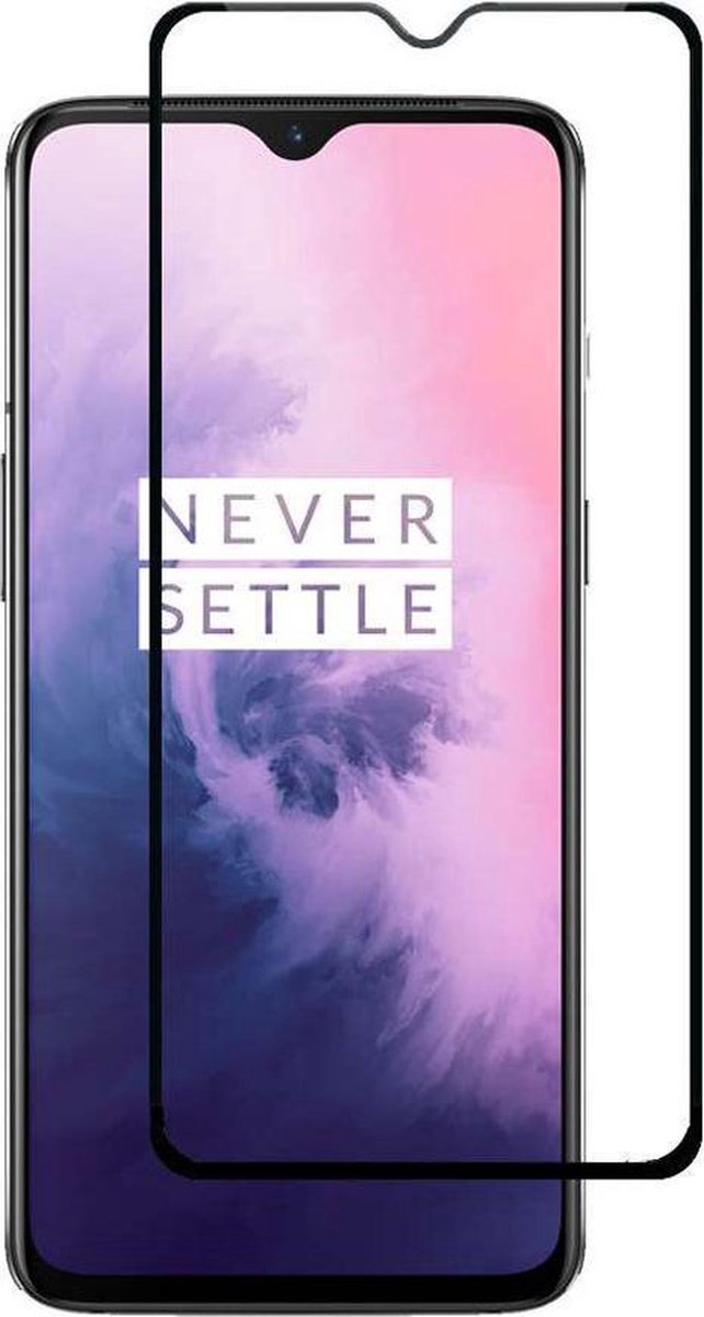 Full Cover Full Glue Glass Screen Protector for OnePlus 6T _ Black