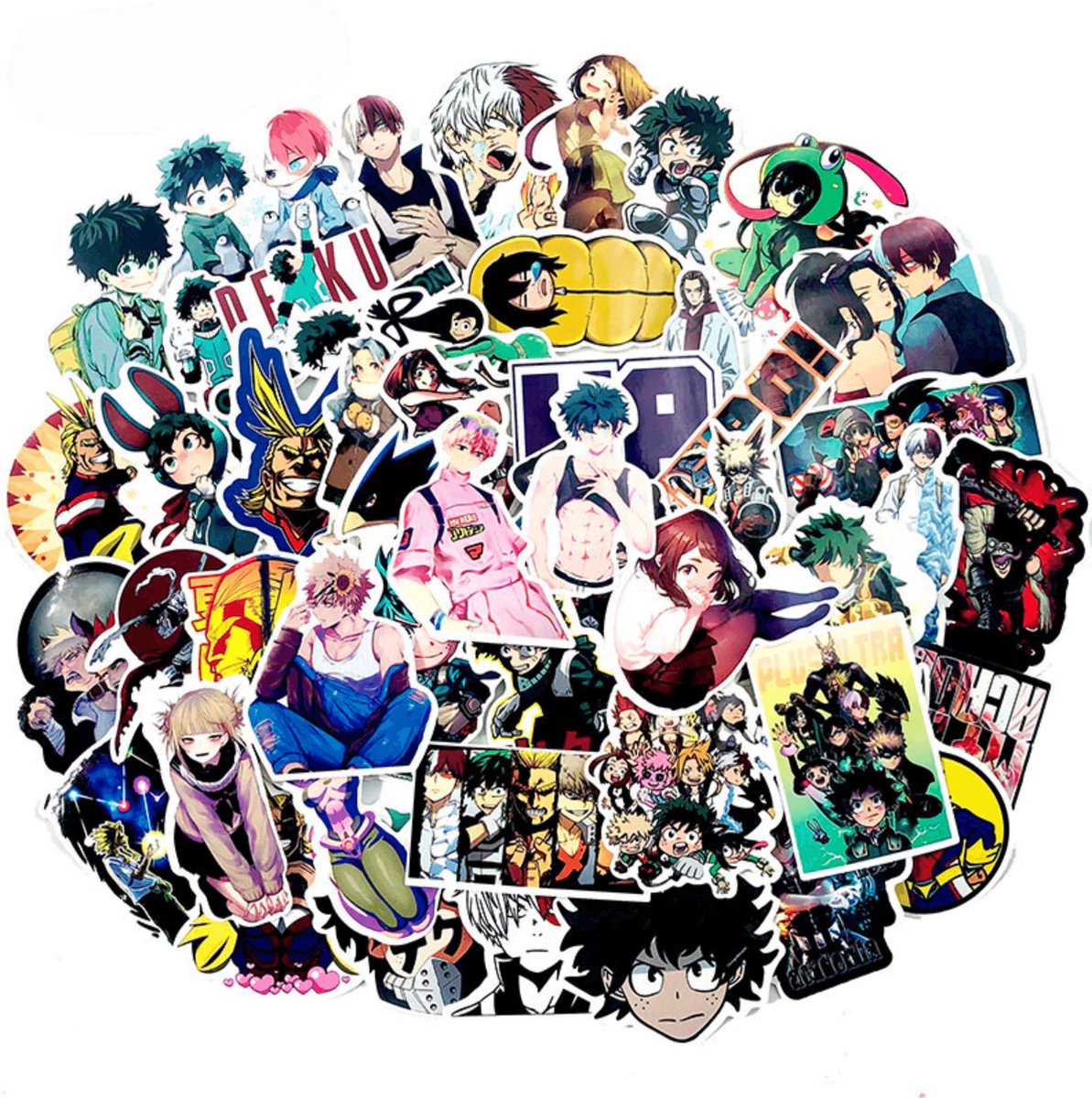 My Hero Academia Stickers 73 Stuks Manga Anime Stickers Volwassenen Laptop...