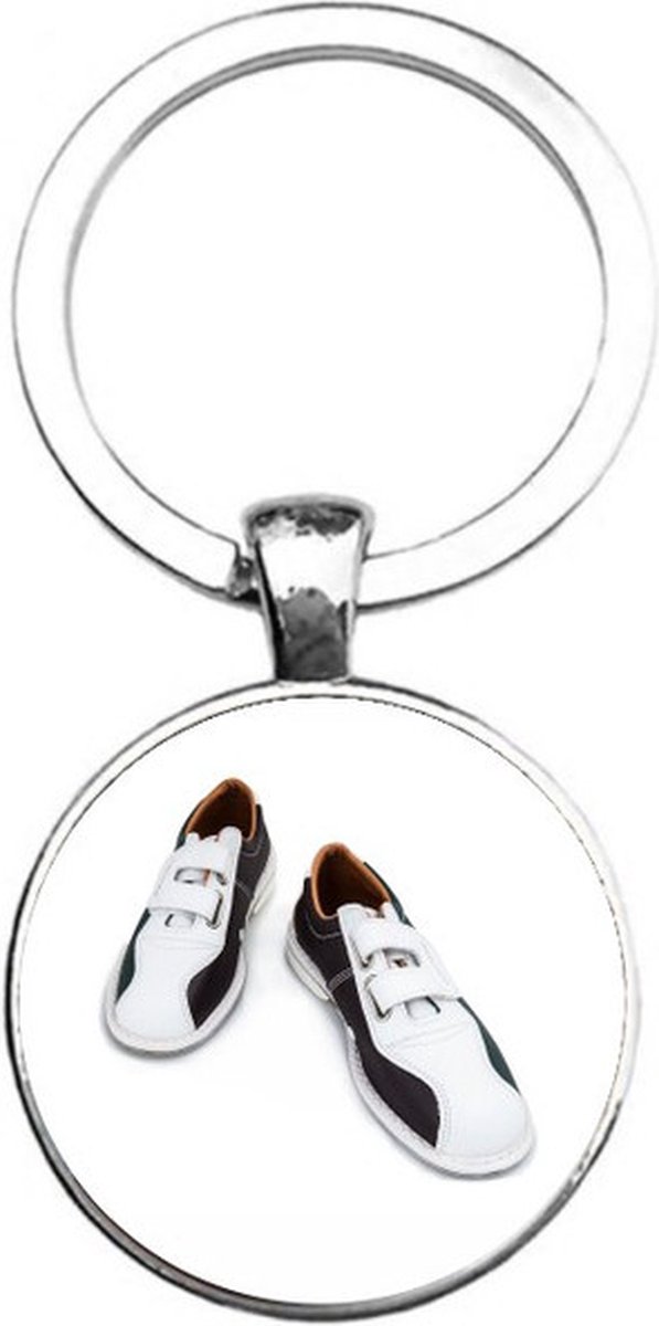 Sleutelhanger Glas - Bowling Schoenen