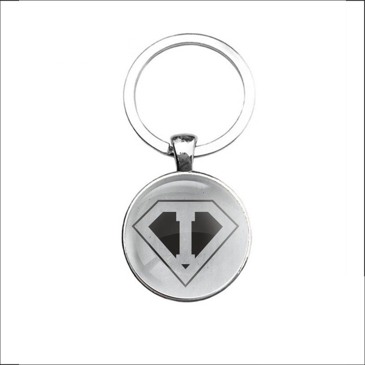 Sleutelhanger Glas - I