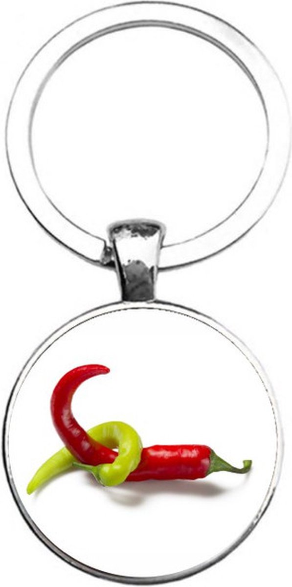 Sleutelhanger Glas - Pepers