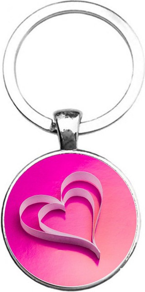 Sleutelhanger Glas - Liefde