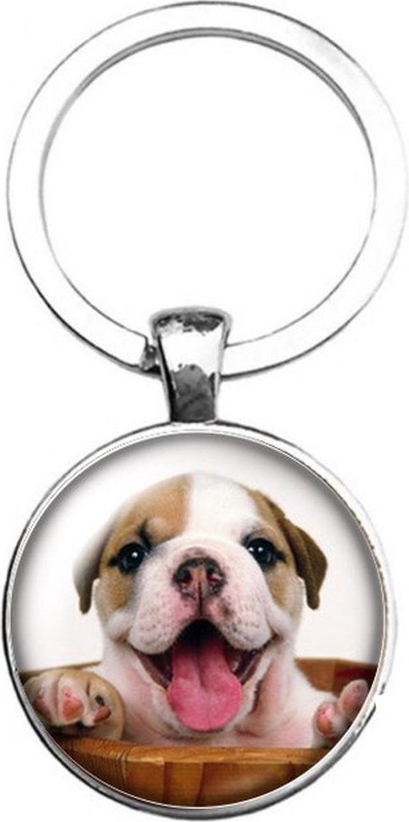 Sleutelhanger Glas - Hond