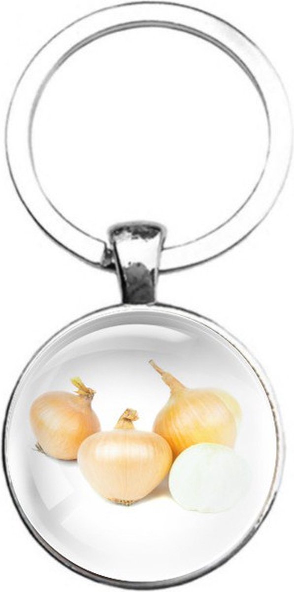 Sleutelhanger Glas - Uien