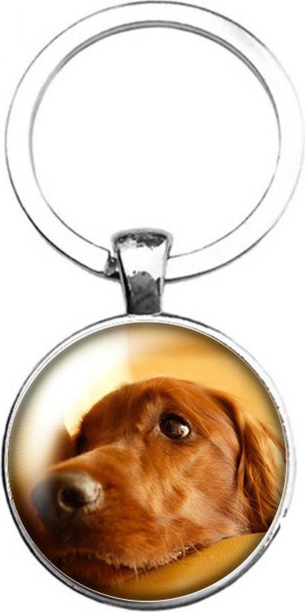 Sleutelhanger Glas - Hond
