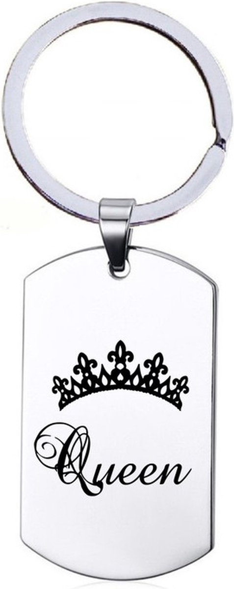 Sleutelhanger RVS - Queen