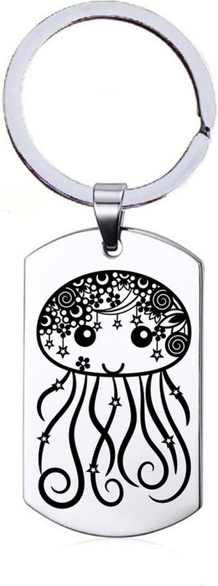 Porte-clés acier inoxydable - Kwal