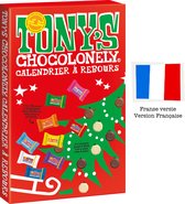 Tony's Chocolonely MEGA Kerst Aftelkalender 2022 FRANSTALIGE VERSIE - Chocolade Adventskalender - Kalender - Fairtrade Chocolade