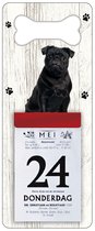 Scheurkalender 2024 Hond: Mopshond