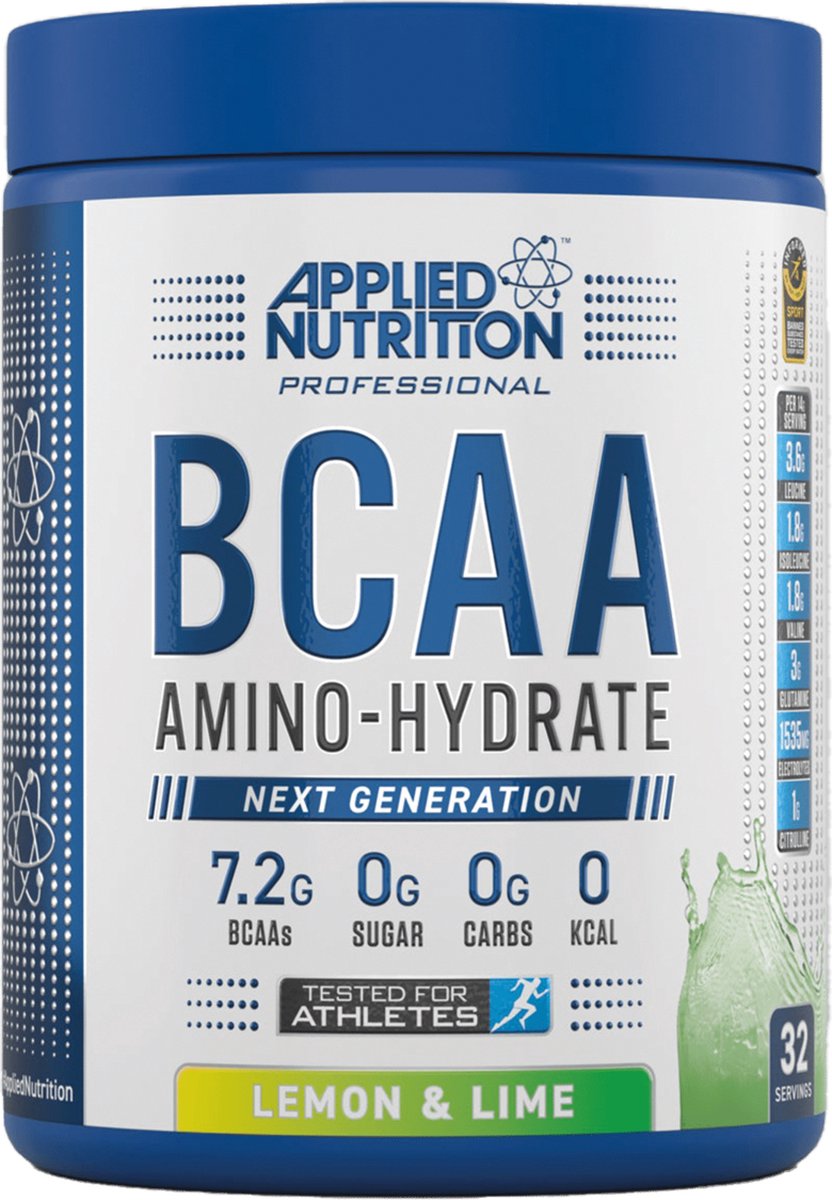 Applied Nutrition - BCAA Amino-Hydrate (Lemon/Lime - 450 gram) - Aminozuren