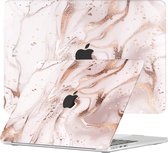 Lunso - cover sleeve - MacBook Air 13 pouces M2 (2022) - Marble Vera