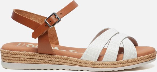 Sandales OH MY SANDALS blanc - Taille 40 | bol.com