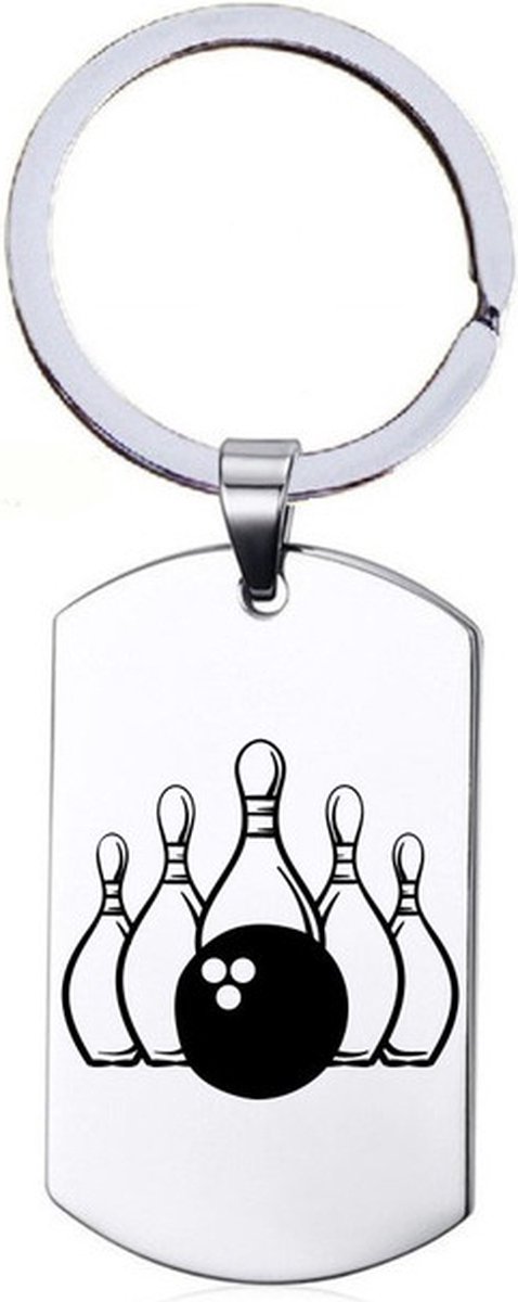 Sleutelhanger RVS - Bowling