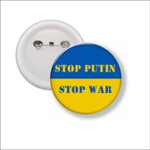 Button Met Speld - Stop Putin Stop War - Oekraine