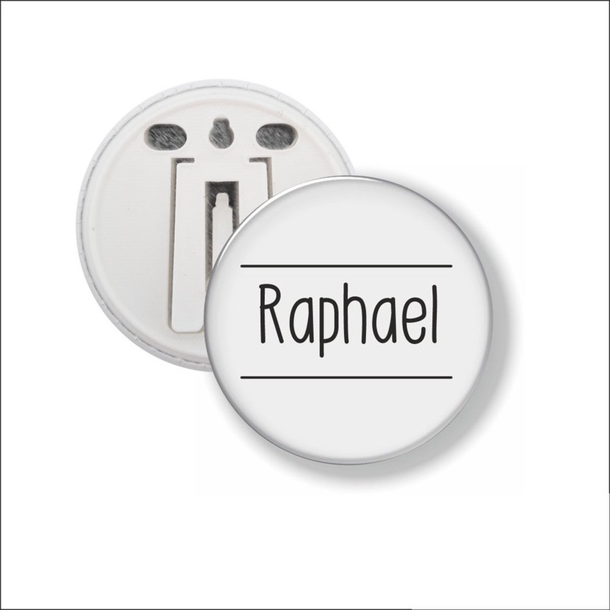 Button Met Clip 58 MM - Raphael