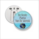 Button Met Clip 58 MM - De Beste Mama Van De Wereld