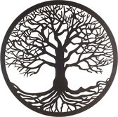 Levensboom | Aarde | Metaal | XXL | 60cm