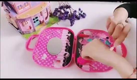 Set maquillage - Trousse maquillage avec miroir pour enfants pas cher