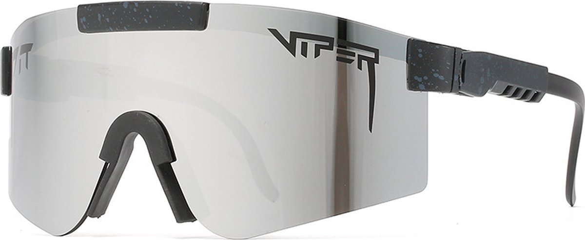 Viper Sport Zonnebril - Fiets Bril Winddicht – Grijs