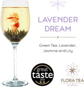 Thee bloem - nieuwe thee - Thee kado - Flora Tea Lavender Dream theebloem 2 stuks -Kado tip - Thee Cadeau - Thee