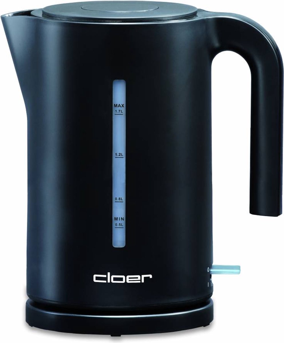 Cloer Waterkoker 4110 1,7 ltr, zwart