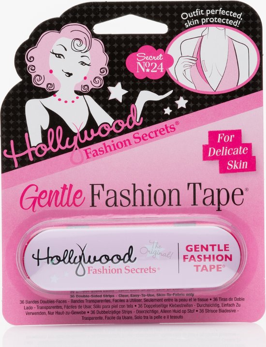 Hollywood Fashion Secrets Gentle Fashion Tape - Borsten tape - Kledingband  - Modetape... | bol.com