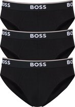 HUGO BOSS Power briefs (3-pack) - heren slips - zwart - Maat: S
