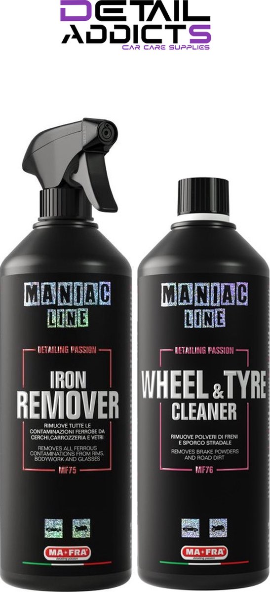 Maniac Line Bundle #4 - Iron Remover / Wheel Cleaner
