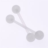 Tong Piercing - Set Van 2 - Glow In The Dark