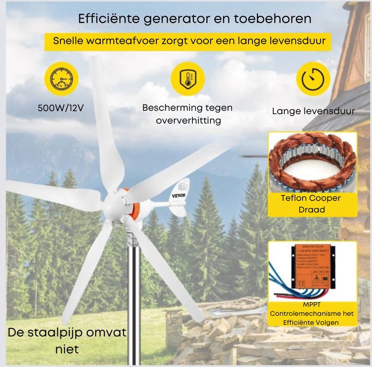 Moteur à Rotation Lente pour Suspendre Le décor Carillons éoliens