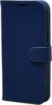 PU Wallet Deluxe Galaxy A42 Navy Blue
