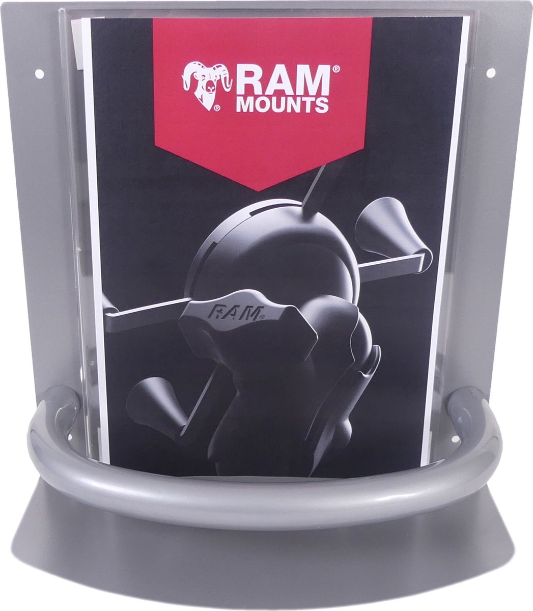 Metalen display Ram Mounts voor Slatwall of directe montage