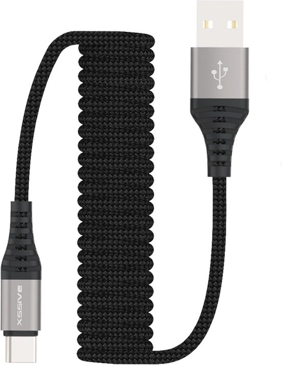 Xssive Spring USB Type-C Cable XSS-SC1 1.5m