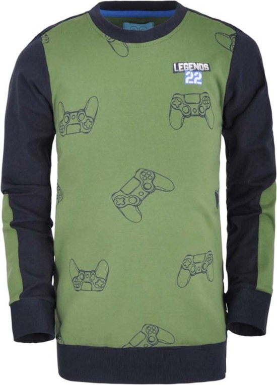 Legends22-Boys Sweater Lincoln-Cactus Green